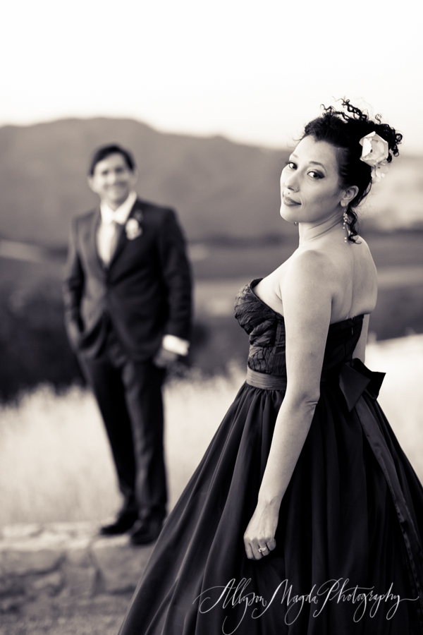 lekai ranch wedding couple, paso robles