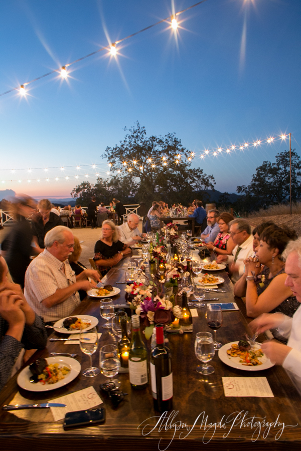 lekai ranch wedding reception, paso robles
